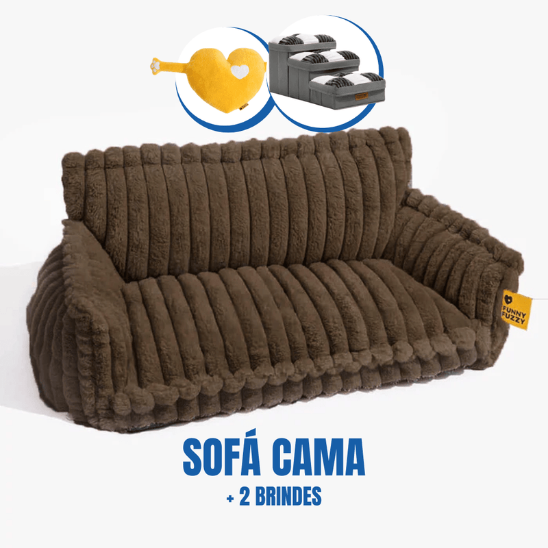 Cama Sofá Pet Ortopédica + ALMOFADA E  ESCADINHA BRINDE