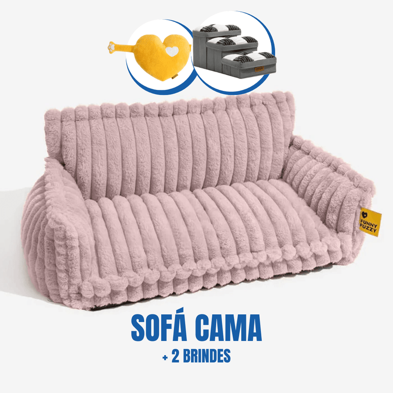 Cama Sofá Pet Ortopédica + ALMOFADA E  ESCADINHA BRINDE