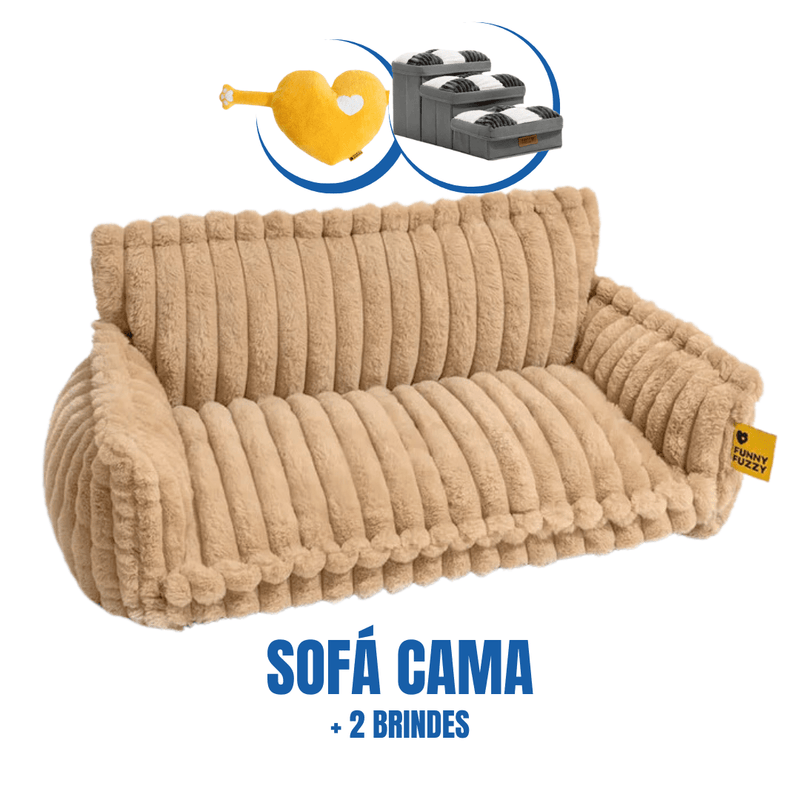 Cama Sofá Pet Ortopédica + ALMOFADA E  ESCADINHA BRINDE